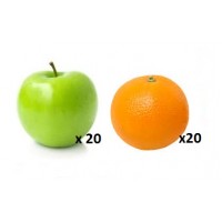Ramadan fruit Bundle (Oranges and Apple)